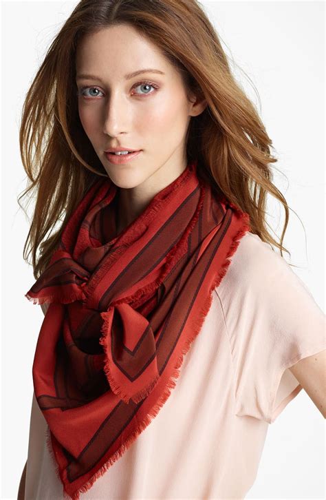 burberry lightweight silk scarf|burberry silk scarf nordstrom.